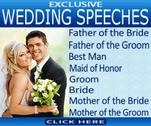 Wedding Speeches For All (Ad)